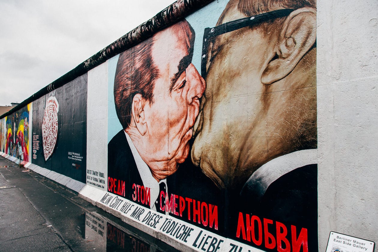 East Side Gallery wall paintings